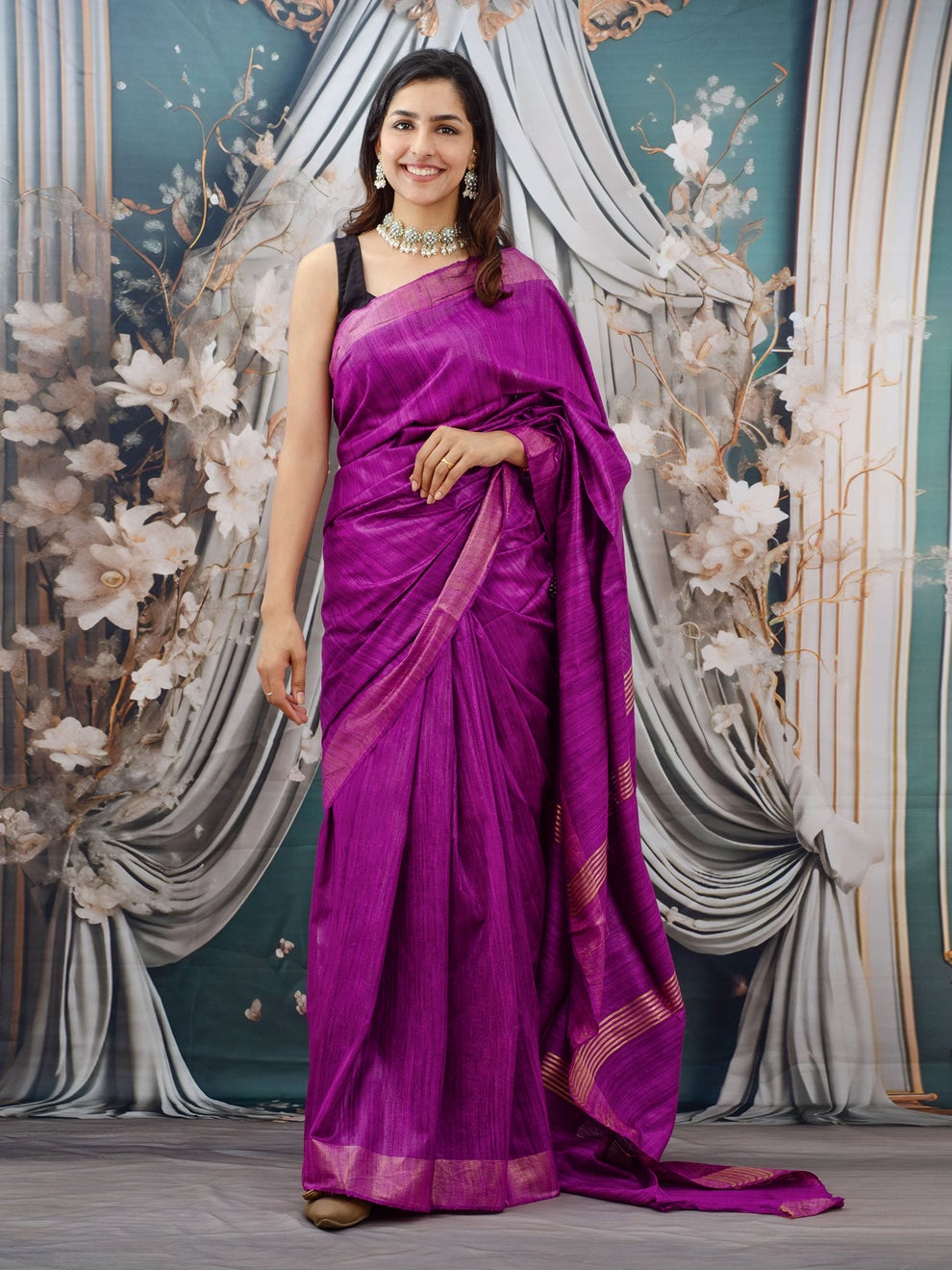 Ghicha Silk Saree